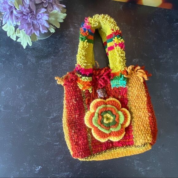 Inka Traditions Peruvian 🇵🇪 Hand Woven Wool Bag - Picture 3 of 11